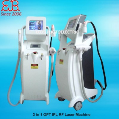 3 In 1 OPT IPL+RF+Laser Machine