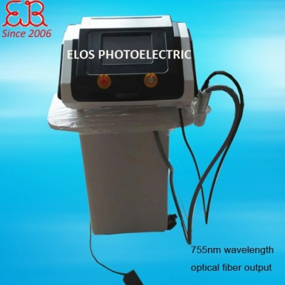 755nm Optical Fiber Laser for permanent hair removal