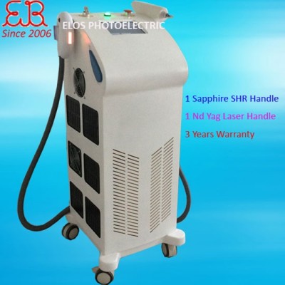 SHR IPL Laser for hair removal,skin rejuvenation,tattoo removal