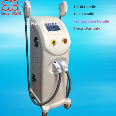 2 in 1 SHR Hair Removal + OPT IPL Skin Rejuvenation