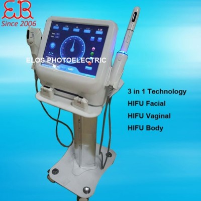 3 in 1 HIFU wrinkle removal+HIFU body slimming+HIFU vaginal tightening