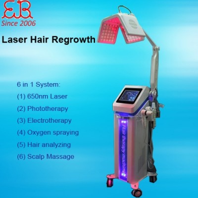 6 in 1 400 diodes Laser Hair Regrowth machine